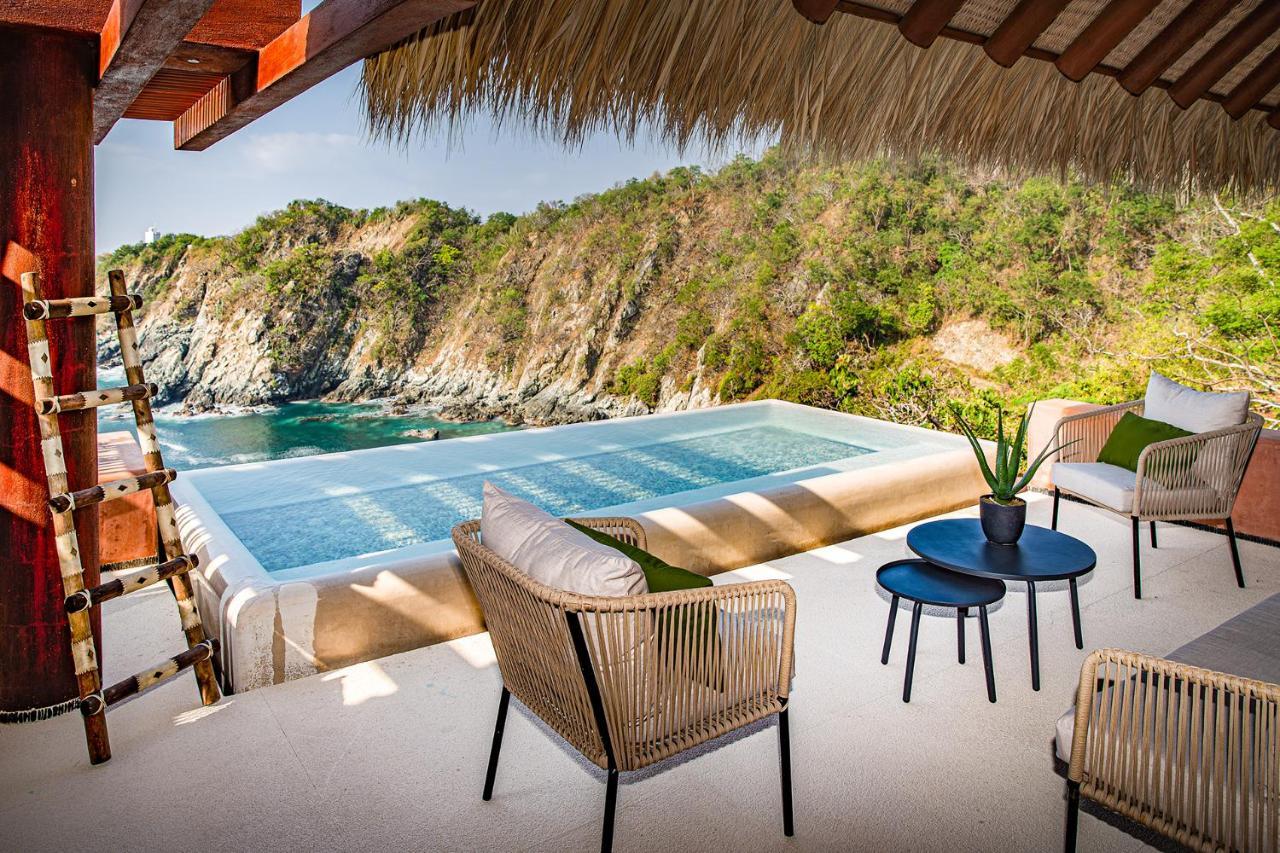 Exclusiva Villa en Punta Garrobo Zihuatanejo Exterior foto