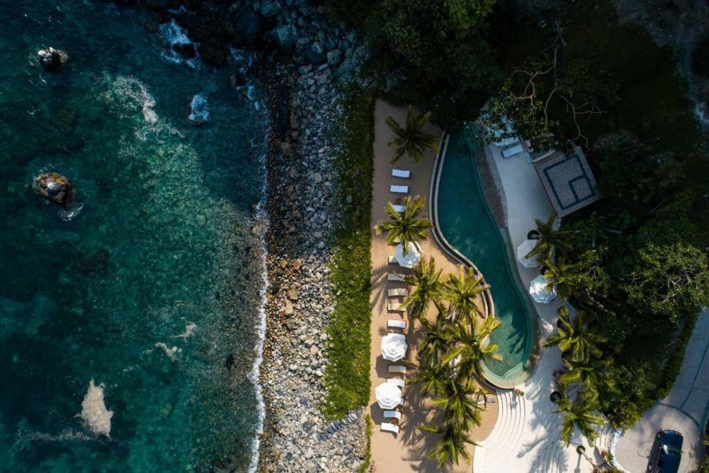 Exclusiva Villa en Punta Garrobo Zihuatanejo Exterior foto